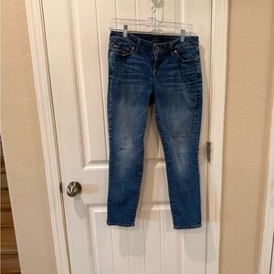 Lucky Brand Women's Cropped Blue Jeans